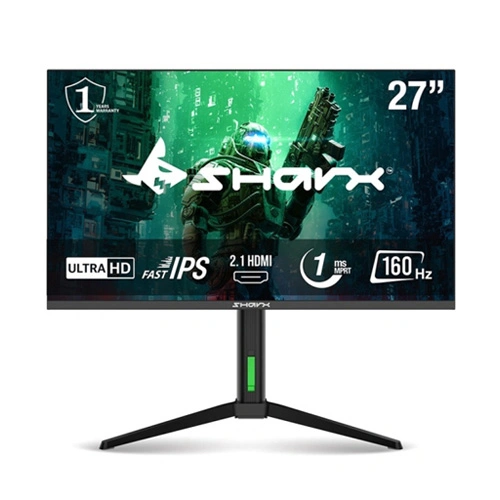 Sharx 27″ PROFIN 27U160I 4K 160Hz 0.3ms Fast IPS HDMI 2.1 Speaker Gaming Monitor