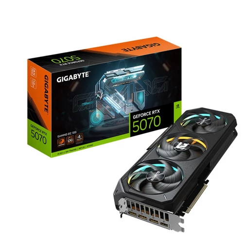 GIGABYTE GeForce RTX 5070 GAMING OC 12GB Graphic Card - Black