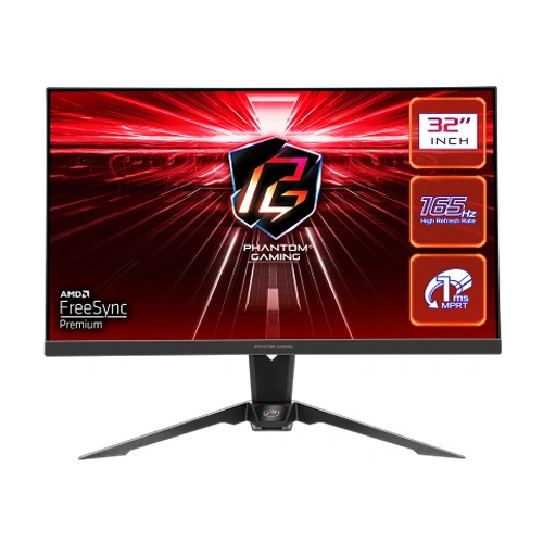 ASRock Phantom - PG32QF2B - 31.5 Inch - QHD - 165Hz - Flat VA Gaming Monitor
