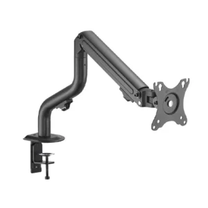 Twisted Minds Single Monitor Arm – Adjustable Desk Mount for 17”–32” Flat Monitors (Black)