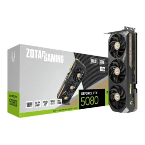 Zotac Geforce RTX 5080 16GB Solid Core OC Edition GDDR7 Graphic Card